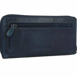 Clearance Jack Kinsky Nelson Geldbörse RFID Leder 20 cm marine