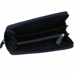 Clearance Jack Kinsky Nelson Geldbörse RFID Leder 20 cm marine