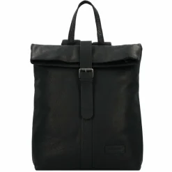 Online Jack Kinsky Porto Daypack Leder 37 cm Laptopfach schwarz