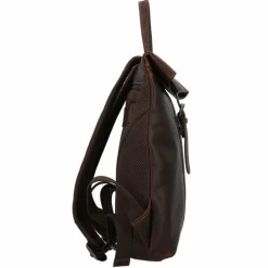 Jack Kinsky Lederrucksäcke|Daypacks<Porto Daypack Leder 37 cm Laptopfach mokka