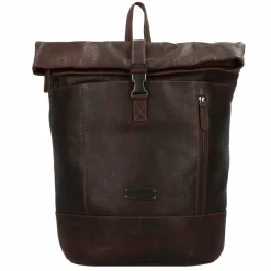 Jack Kinsky Lederrucksäcke|Daypacks<Porto Daypack Leder 43 cm Laptopfach mokka