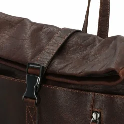 Jack Kinsky Lederrucksäcke|Daypacks<Porto Daypack Leder 43 cm Laptopfach mokka