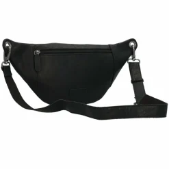 Jack Kinsky Gürteltaschen<Porto Gürteltasche Leder 30 cm schwarz