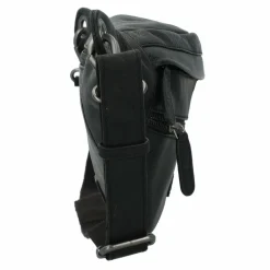 Jack Kinsky Gürteltaschen<Porto Gürteltasche Leder 30 cm schwarz