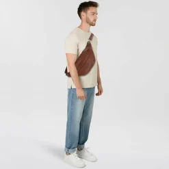 Jack Kinsky Porto Gürteltasche Leder 30 cm