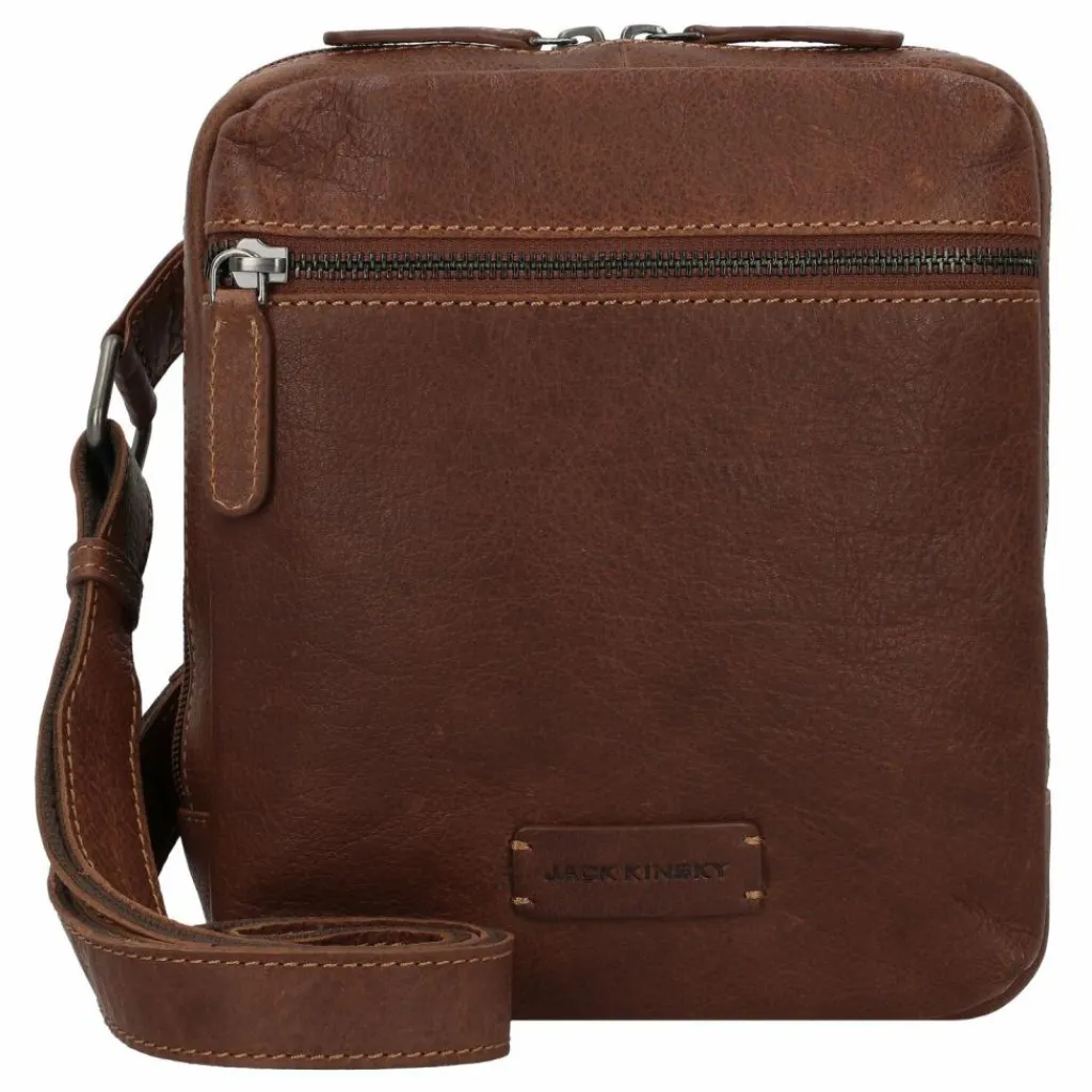 Jack Kinsky Porto Umhängetasche Leder 20 cm