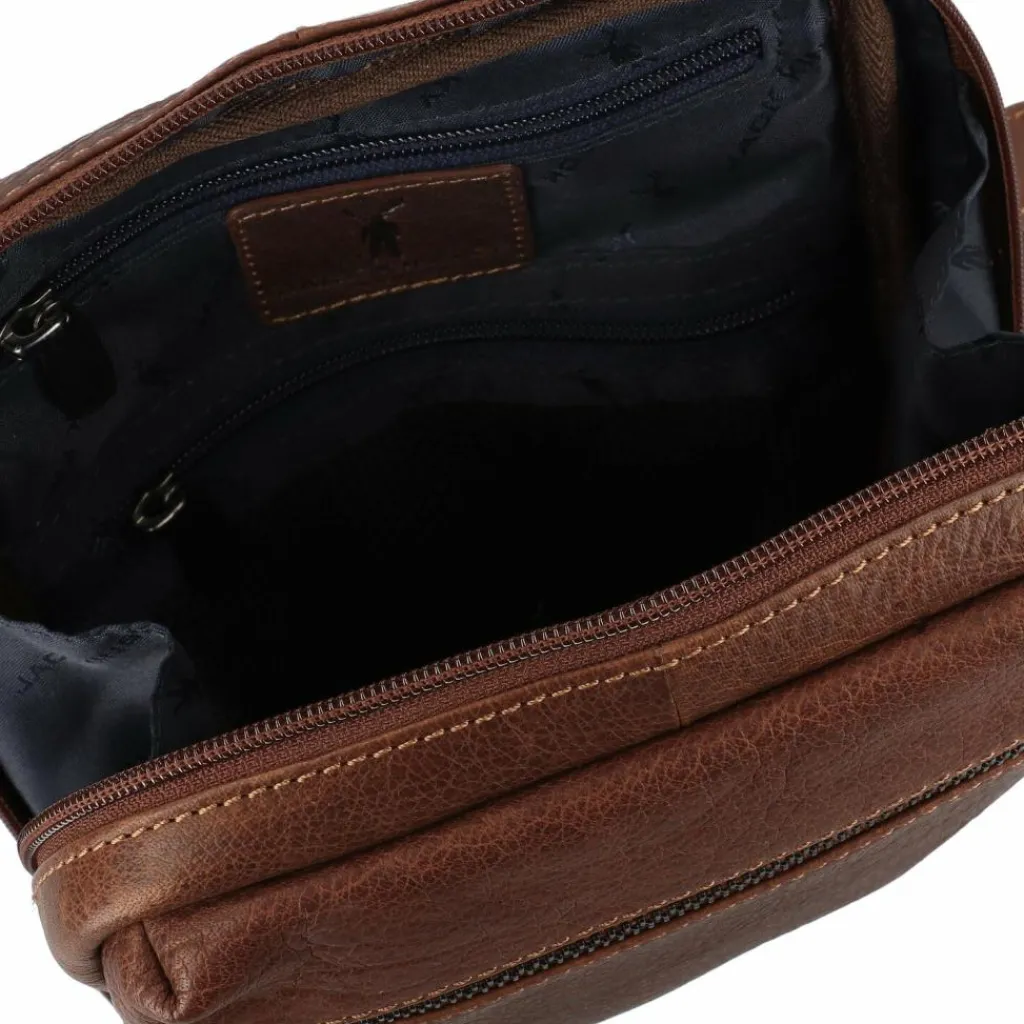 Jack Kinsky Porto Umhängetasche Leder 20 cm