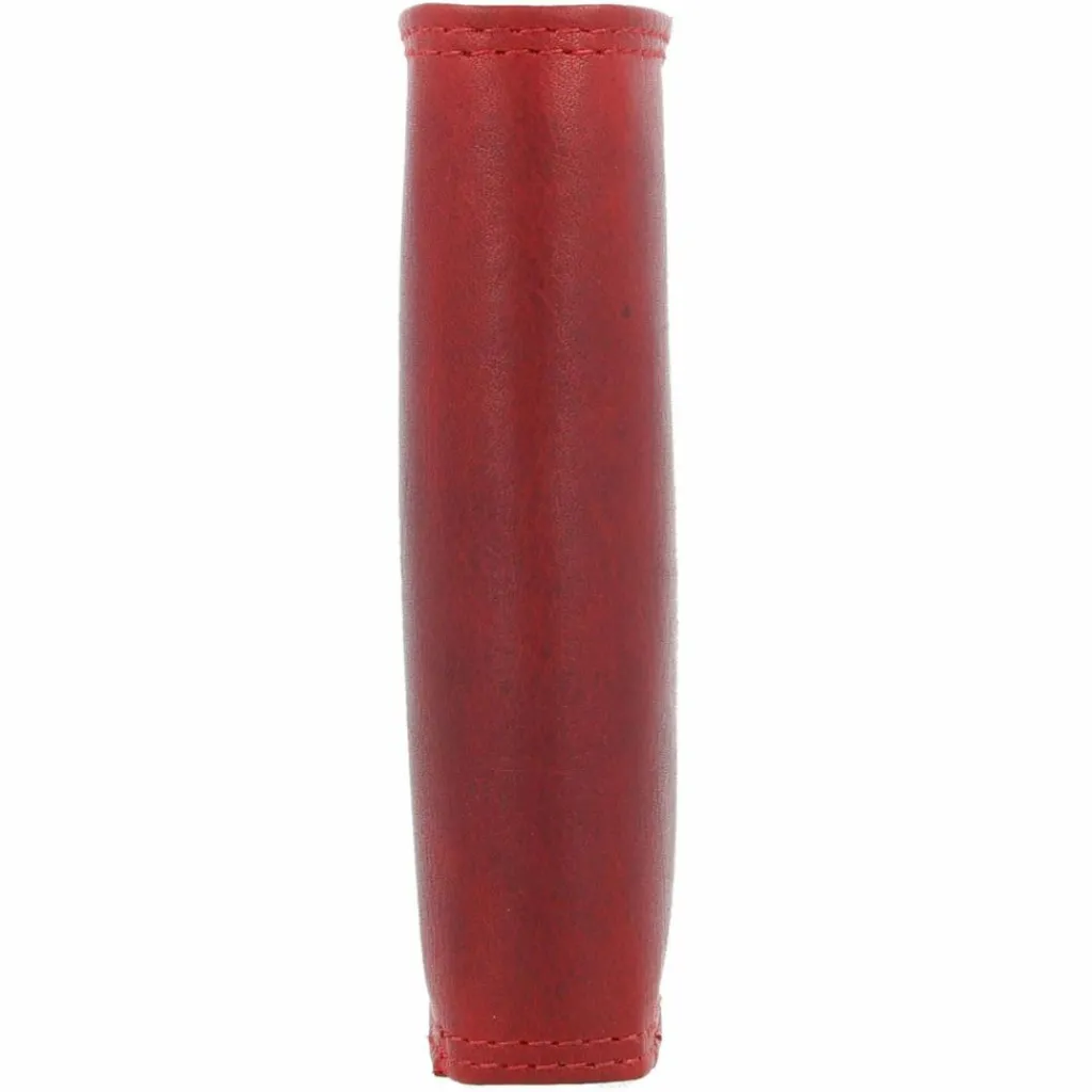 Jack Kinsky Herrengeldbörsen Querformat<Risör Geldbörse RFID Schutz Leder 13 cm rot