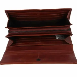 Damen Jack Kinsky Risör Geldbörse RFID Schutz Leder 19 cm