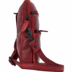 Jack Kinsky Umhängetaschen<Risör Umhängetasche Leder 15.5 cm rot