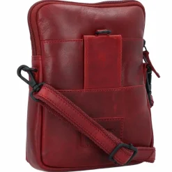 Jack Kinsky Umhängetaschen<Risör Umhängetasche Leder 15.5 cm rot