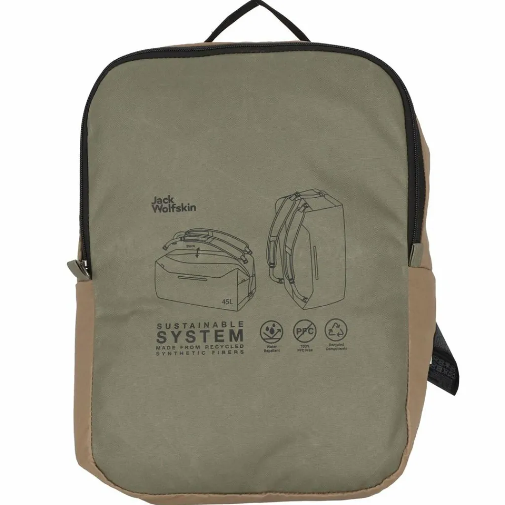 Jack Wolfskin Reisetaschen Ohne Rollen<Traveltopia Reisetasche 59 cm dusty olive