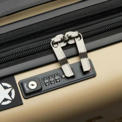 Jeep 4-Rollen Kabinentrolleys|Hartgepäck<JH002B 4 Rollen Kabinentrolley XL 55 cm mit Dehnfalte warm sand