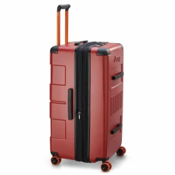 Hot Jeep JH002B 4 Rollen Trolley 80 cm mit Dehnfalte chili pepper red