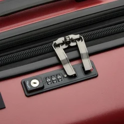 Hot Jeep JH002B 4 Rollen Trolley 80 cm mit Dehnfalte chili pepper red