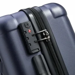 Jeep Hartgepäck Kabinengepäck|4-Rollen Kabinentrolleys<JH004C 4 Rollen Kabinentrolley 55 cm blue