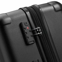 New Jeep JH004C 4 Rollen Trolley 68 cm mit Dehnfalte black