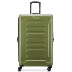 Jeep Hartgepäck|4-Rollen Koffer<JH004C 4 Rollen Trolley 80 cm mit Dehnfalte avocade green
