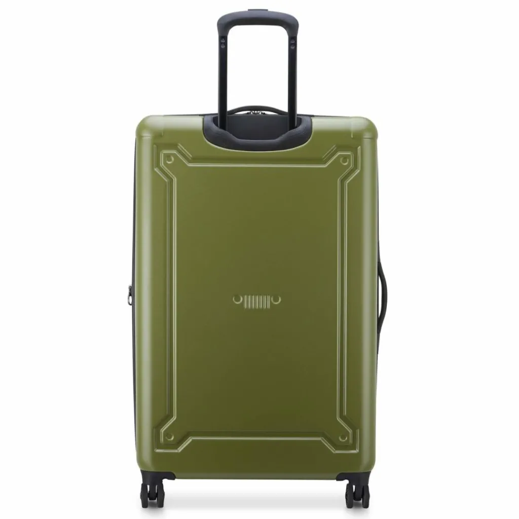 Jeep Hartgepäck|4-Rollen Koffer<JH004C 4 Rollen Trolley 80 cm mit Dehnfalte avocade green