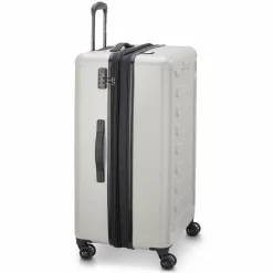 Jeep 4-Rollen Koffer|Hartgepäck<JH004C 4 Rollen Trolley 80 cm mit Dehnfalte grey