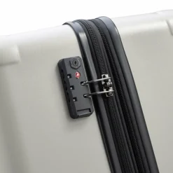 Jeep 4-Rollen Koffer|Hartgepäck<JH004C 4 Rollen Trolley 80 cm mit Dehnfalte grey