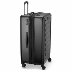 Discount Jeep JH004C 4 Rollen Trolley 80 cm mit Dehnfalte black