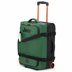 Jeep Weichgepäck Kabinengepäck|4-Rollen Kabinentrolleys<JS005A 2 Rollen Kabinentrolley 55 cm elm green