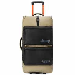 Jeep Reisetaschen Mit Rollen<JS006B 2 Rollen Reisetasche 73 cm warm sand