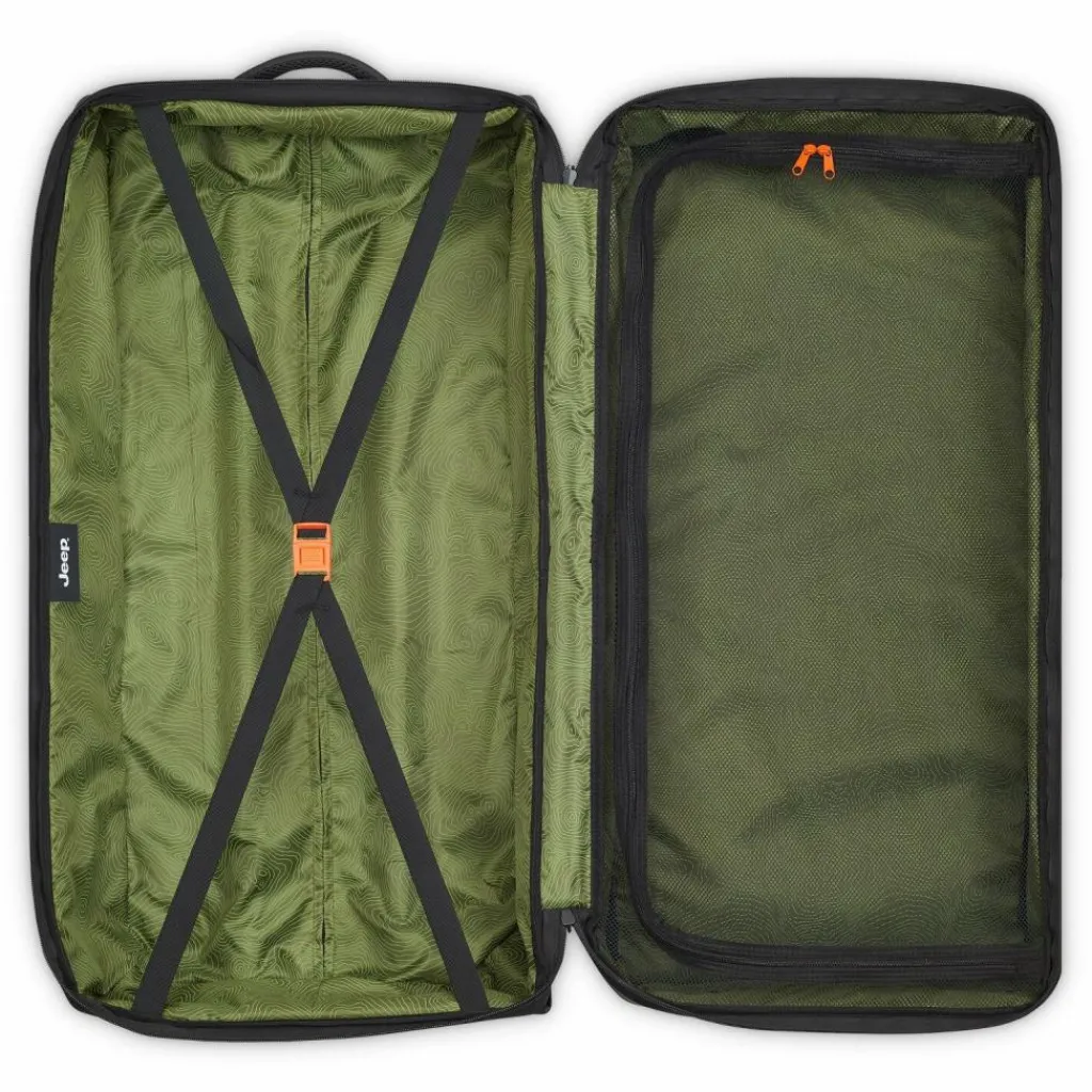 Jeep Weichgepäck|4-Rollen Koffer<JS007C 2 Rollen Trolley 82 cm grey