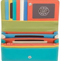 Jekyll & Hide Damengeldbörsen Querformat<Caribbean Geldbörse RFID Leder 17 cm pacific