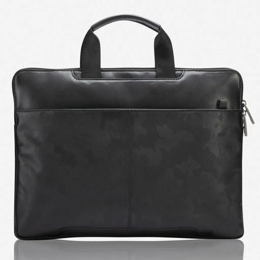 Jekyll & Hide Laptoptaschen|Aktentaschen<Havana Aktentasche RFID Leder 39 cm Laptopfach camo