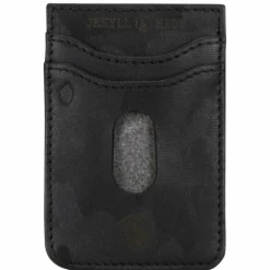 Jekyll & Hide Visitenkartenetuis<Havana Kreditkartenetui RFID Schutz Leder 6 cm schwarz