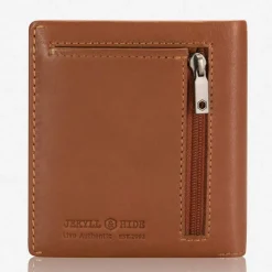 Jekyll & Hide Herrengeldbörsen Querformat<Norwegian Geldbörse RFID Schutz Leder 9 cm tan