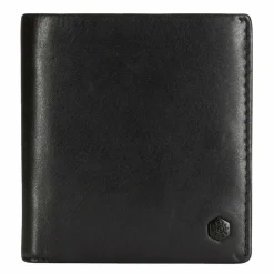 New Jekyll & Hide Norwegian Geldbörse RFID Schutz Leder 9 cm black