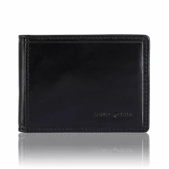 Jekyll & Hide Herrengeldbörsen Querformat<Oxford Geldbörse RFID Schutz Leder 11 cm black