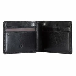 Jekyll & Hide Herrengeldbörsen Querformat<Oxford Geldbörse RFID Schutz Leder 11 cm black