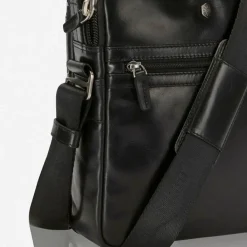 Jekyll & Hide Henkeltaschen<Oxford Handtasche Leder 22 cm black