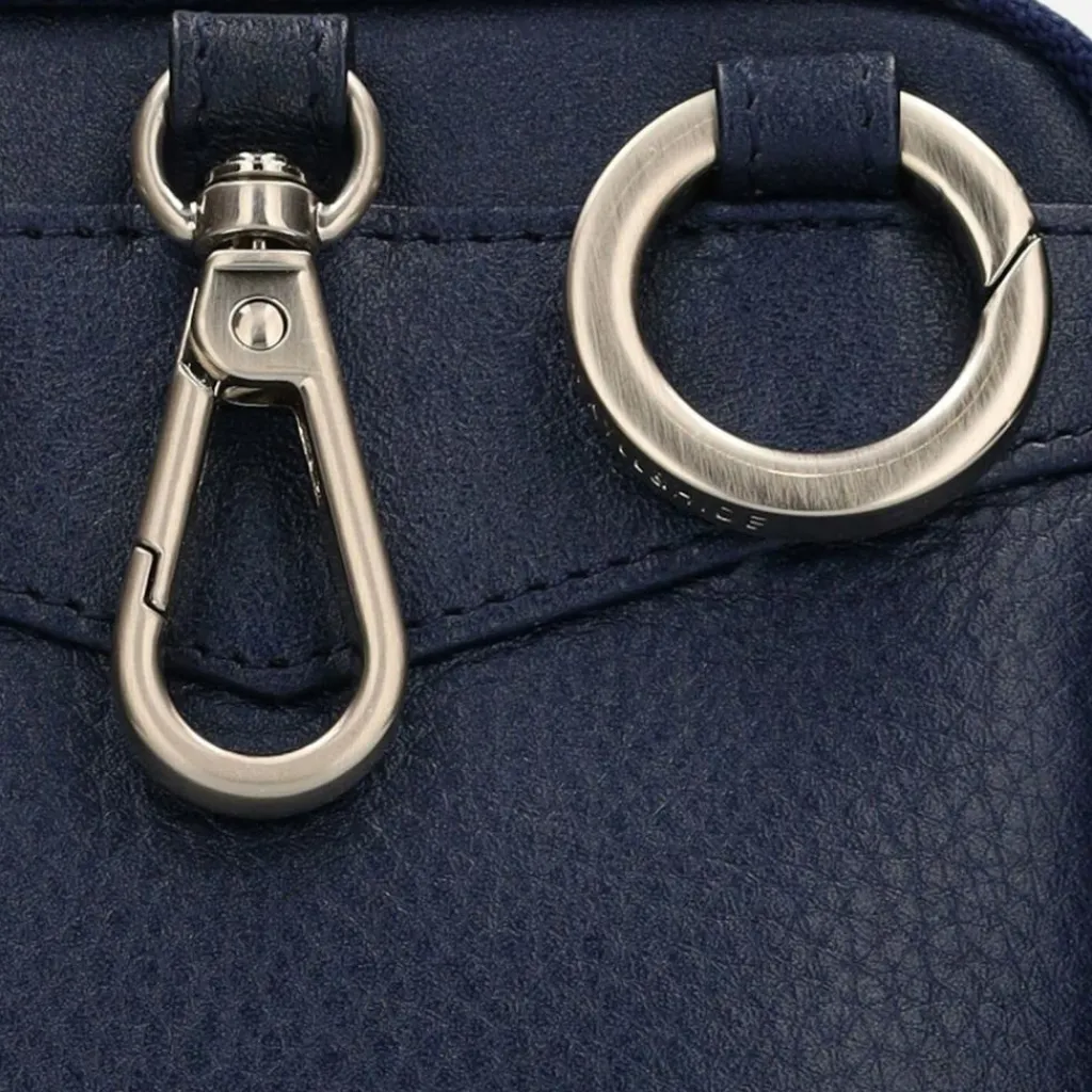 Clearance Jekyll & Hide Paris Handytasche Leder 10 cm metallic indigo