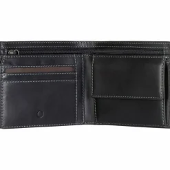 Jekyll & Hide Herrengeldbörsen Querformat<Texas Geldbörse RFID Leder 12 cm black2