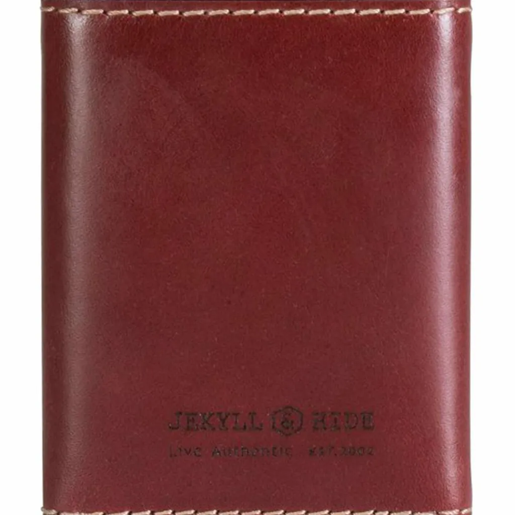 Jekyll & Hide Visitenkartenetuis<Texas Kitkartenetui RFID Schutz Leder 7 cm red