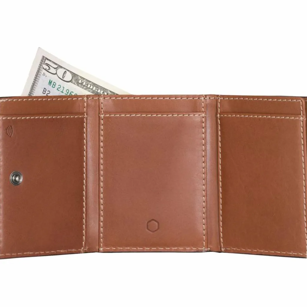 Jekyll & Hide Texas Kreditkartenetui RFID Schutz Leder 7 cm