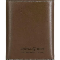 Outlet Jekyll & Hide Texas Kreditkartenetui RFID Schutz Leder 7 cm olive