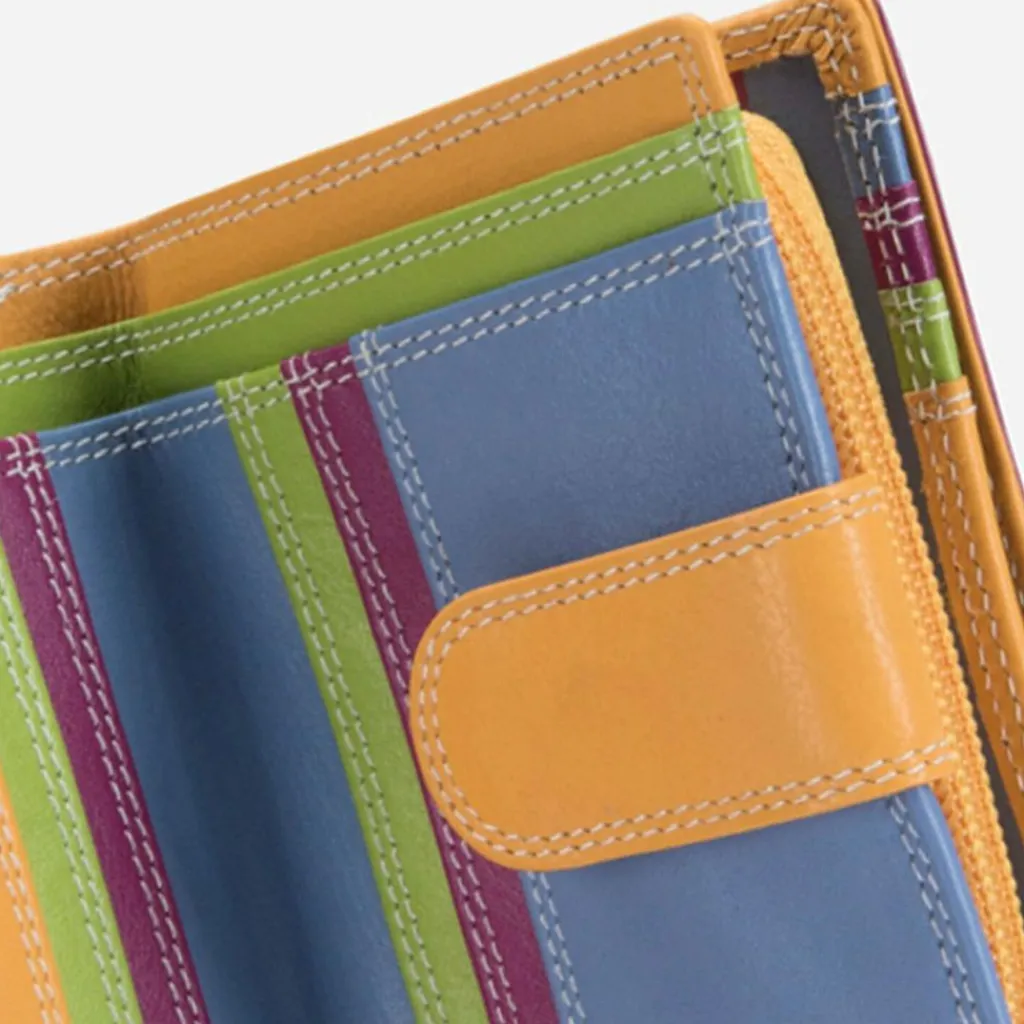 Jekyll & Hide Damengeldbörsen Querformat<Verona Geldbörse RFID Schutz Leder 12 cm fiji