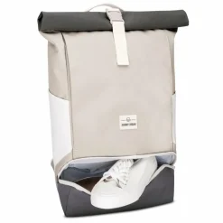 Johnny Urban Rolltop-Rucksäcke|Daypacks<Eco Series Allen Medium Daypack 40.5 cm Laptopfach sand grey