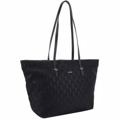 Hot Joop! Collana Tessuto Shopper Tasche 31 cm black