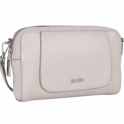 Joop! Estate Casta Umhängetasche Leder 20 cm lightgrey