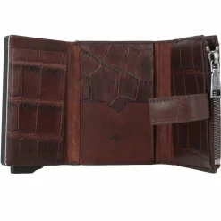 Joop! Herrengeldbörsen Hochformat<Fano C-Four Geldbörse RFID Schutz Leder 7 cm darkbrown