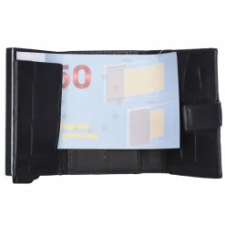 Joop! Visitenkartenetuis<Fano C-Three Kreditkartenetui RFID Schutz Leder 7 cm black