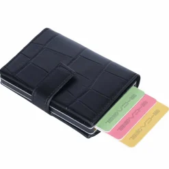 Joop! Visitenkartenetuis<Fano C-Three Kreditkartenetui RFID Schutz Leder 7 cm black