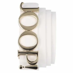 Joop! Damengürtel<Gürtel Leder white-gold